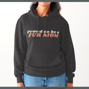 Show off your love for your furry friends with this cozy and cute hoodie